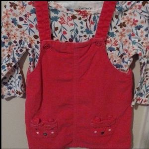 Corduroy Overalls 😻 Toddler Girls Clothing Carter's size 18 months